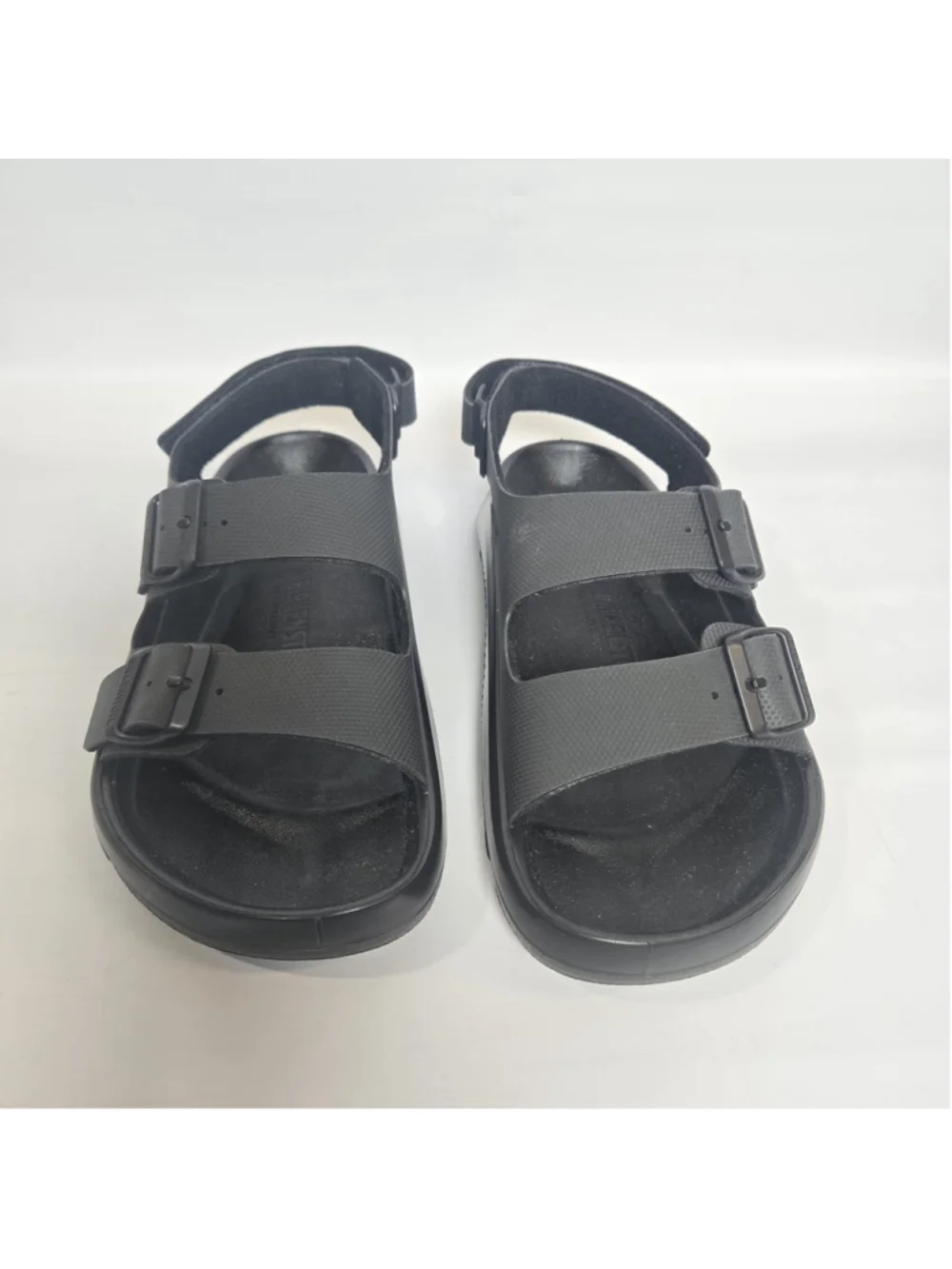 Birkenstock Mogami Terra Black Sport Sandal Waterproof Women 10 Men 8 NIB ($105) - Picture 2 of 10
